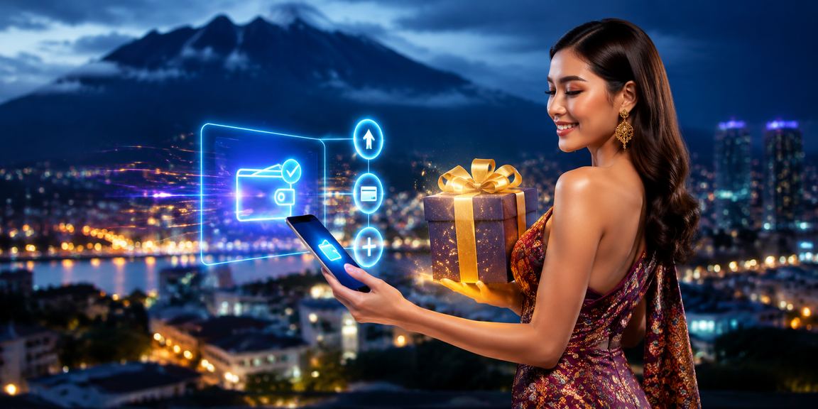 Pengguna Sabah membuat deposit di jomcuci918 dengan motif batik